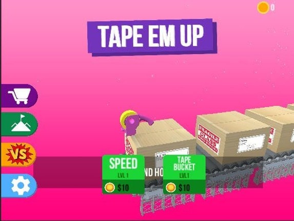 Tape Em Up : Tape The Box Game Cover