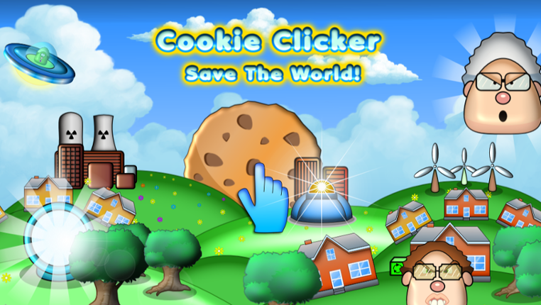 Cookie Clicker Save the World Game Cover