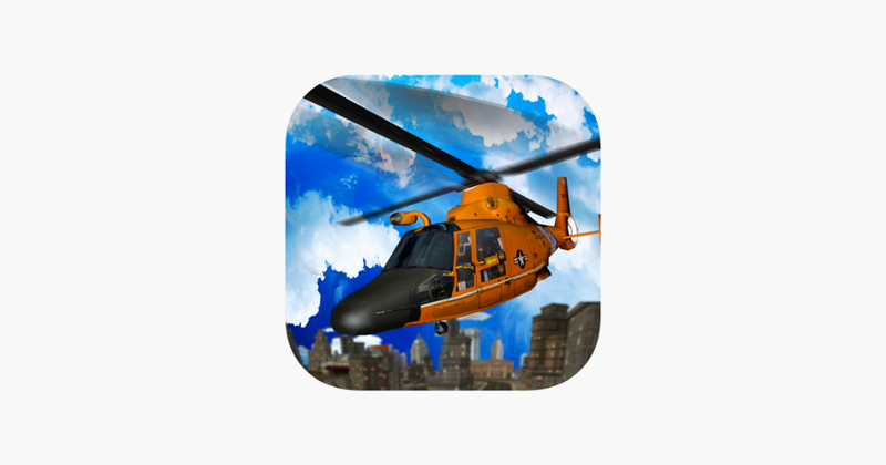 Helicopter Rescue Flight Simulator 3D: City Rescue Game Cover