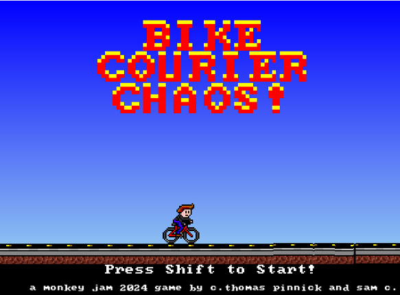 Bike Courier Chaos Game Cover