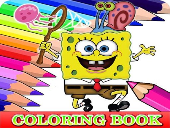 Coloring Book for Spongebob Game Cover