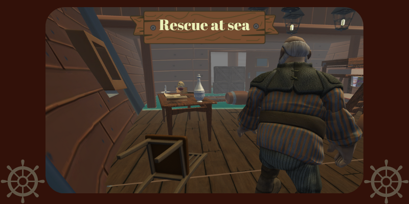 Rescue at sea Game Cover