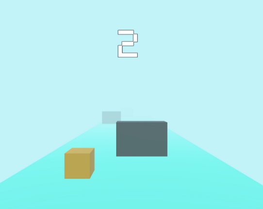 3D Cube Runner Game Cover