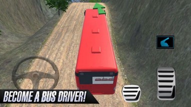 Mountain Bus Driving Lever Image