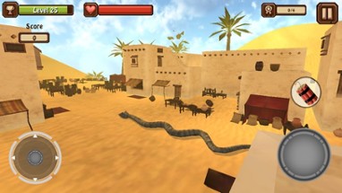 Snake Attack 3D Image