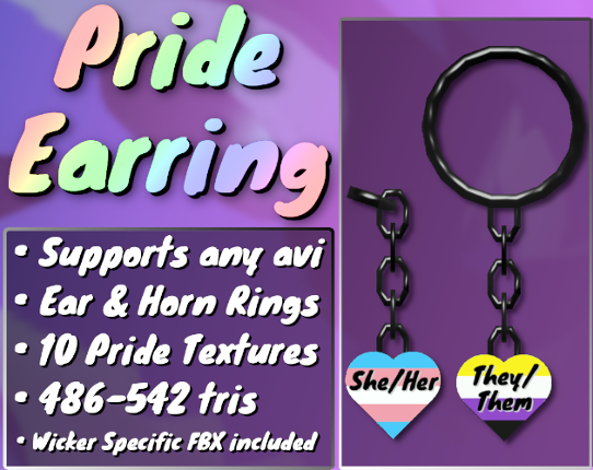 Pride Heart Earring Game Cover