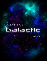 Alone on a Galactic Map Image