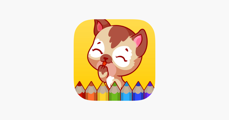 Cute Cats Coloring Book - Painting Game for Kids Game Cover