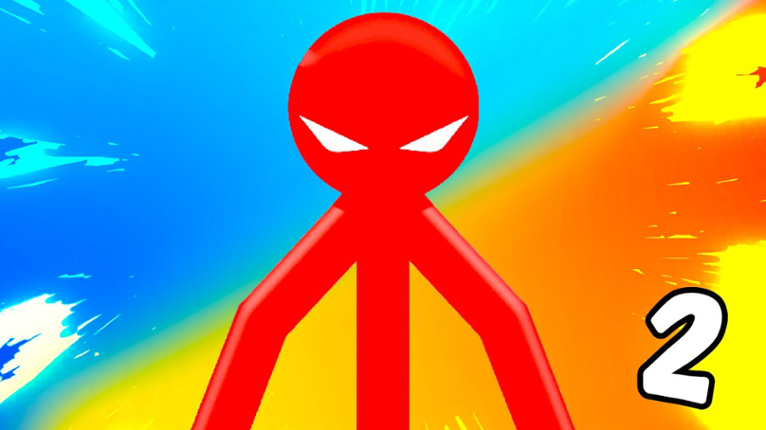 Red Stickman vs Monster School 2 Game Cover
