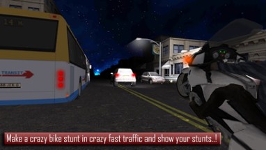 Insane Traffic Racer - Speed motorcycle and death race game Image