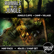 Rumble in the Jungle TTRPG Battlemaps Image