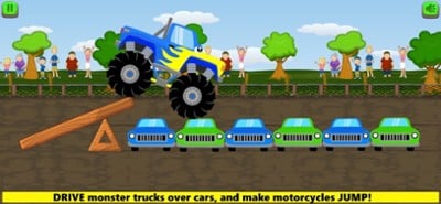 Monster Trucks Game Kids FULL Image