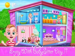 Babysitter and Baby Care Image