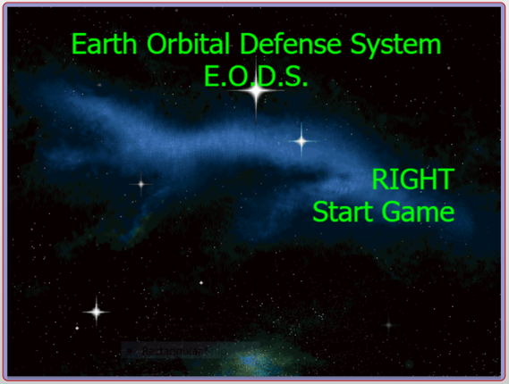 EODS EARTH ORBITAL DEFENSE SYSTEM Game Cover
