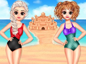 Princess Summer Sand Castle Image