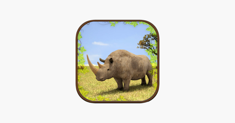 Rhinoceros Simulator 3D Game Cover