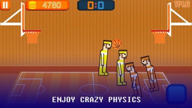 BasketBall Physics-Real Bouncy Soccer Fighter Game Image
