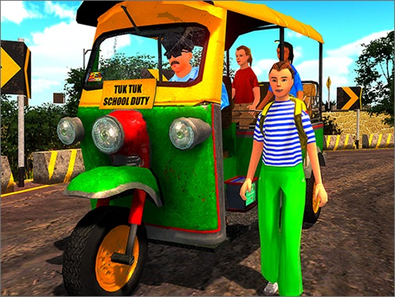 Rikshaw Tuk Tuk Driver Game Cover