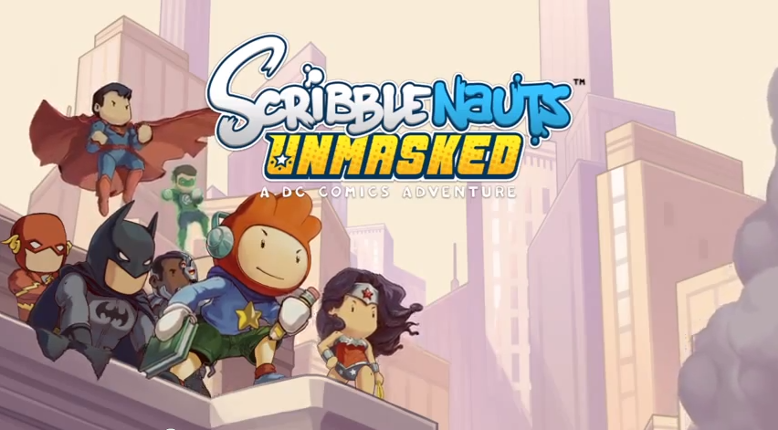 Scribblenauts Unmasked: A DC Comics Adventure Game Cover