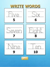 Write English Words HD: Learn to write from A-Z and number from 1-10, free games for children Image
