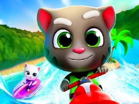 Cartoon Talking Tom Jigsaw Puzzle Image