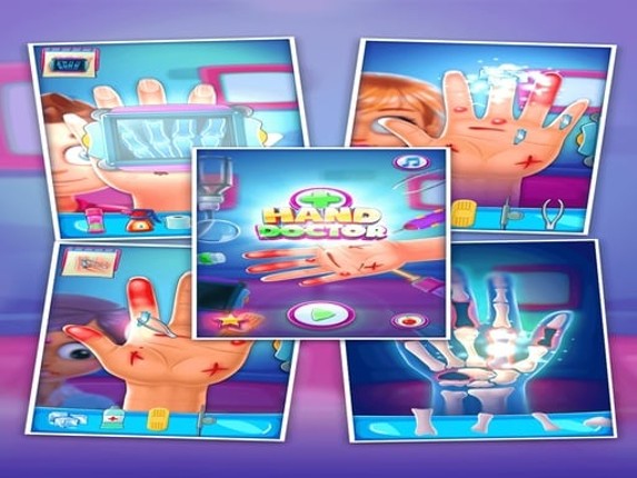 Funny Hand Doctor Game Cover