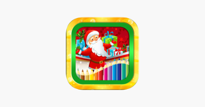 Christmas wishes photo coloring book for kids Image