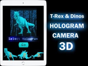 Dinosaur Hologram Simulator - Camera 3D Prank Image