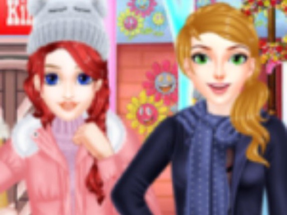 Winter Fashion Dress Up Game Game Cover