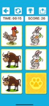 Animal Memory Matching Games Image