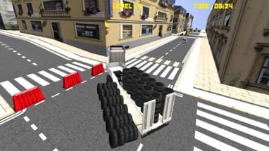 Driver Truck Cargo 3D Image