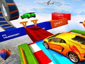 Sky Ramp Car Mega Stunts Big Jump Image