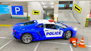 Multi Level Police Car Parking Image