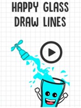 Happy Glass Draw Line Image