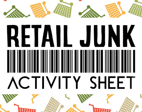 Retail Junk Activity Sheet Game Cover