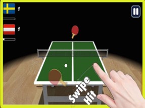 Table Tennis Cup 3D Image