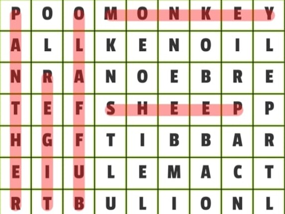 Animals Word Search Game Cover