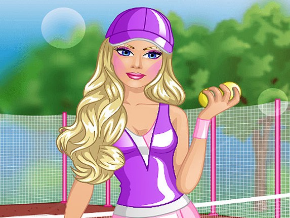 Barbie Tennis Dress Game Cover
