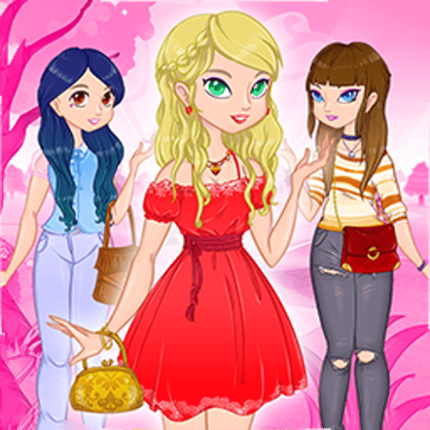 Dress Up The Lovely Princess Game Cover