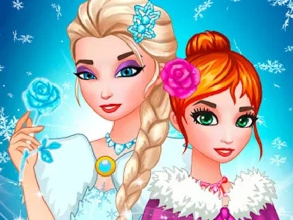 Frozen Queen Dress Up Game Cover