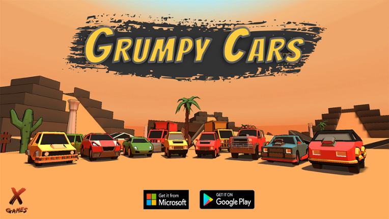 Grumpy Cars Game Cover