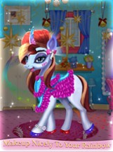 Rainbow Pony Princess Unicorn Image