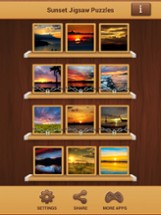 Sunset Puzzle Game - Nature Picture Jigsaw Puzzles Image