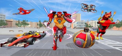 Angry Wolf Robot Battle Game Image