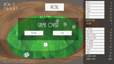 Yatzy Dice Game Image