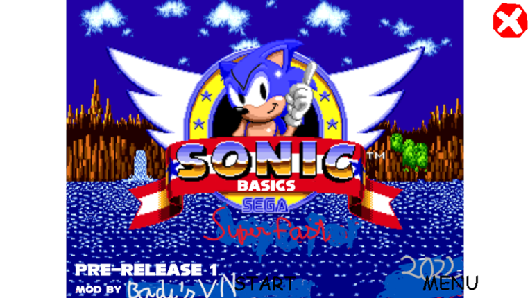 Sonic Basics Super Fast Game Cover