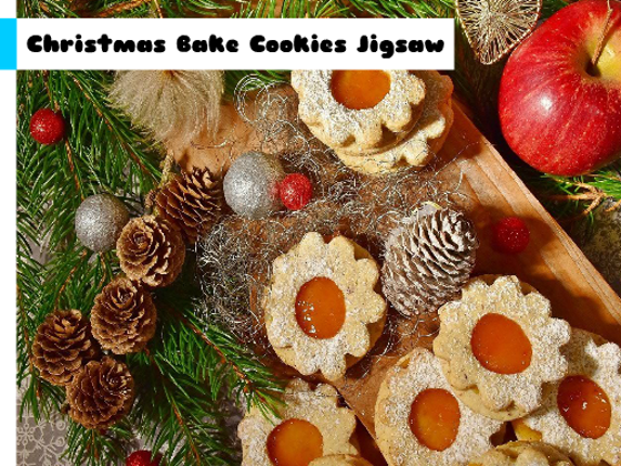 Christmas Bake Cookies Jigsaw Game Cover