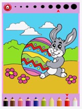 Coloring Games For Kids Easter - Finger Paint Image