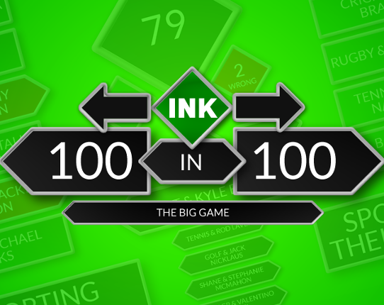 Ink 100 in 100: The Big Game Game Cover