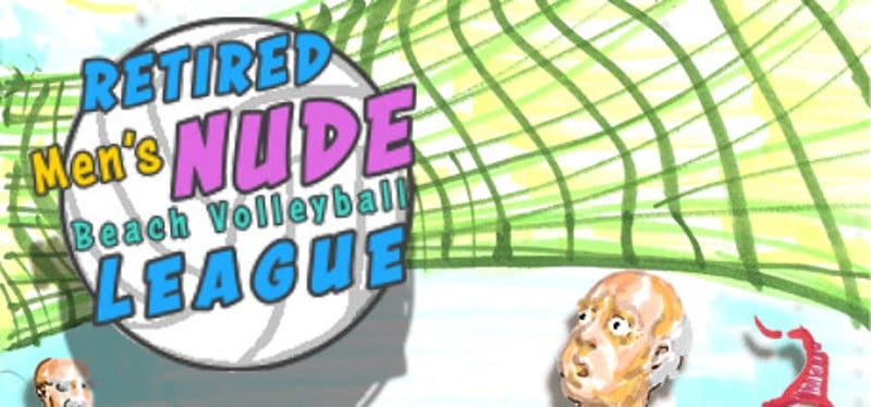 Retired Men's Nude Beach Volleyball League Game Cover